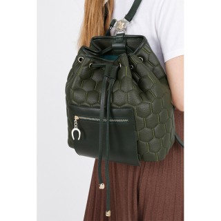 Γυναικεία Τσάντα Πλάτης Χρώματος Πράσινο Beverly Hills 711 657BHP0816 Γυναικεία Τσάντα Πλάτης Χρώματος Πράσινο Beverly Hills 711 657BHP0816