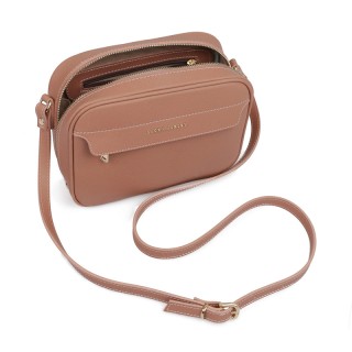 Γυναικεία Τσάντα με Διπλό Φερμουάρ Χρώματος Ροζ Laura Ashley Furley... Γυναικεία Τσάντα με Διπλό Φερμουάρ Χρώματος Ροζ Laura Ashley Furley...