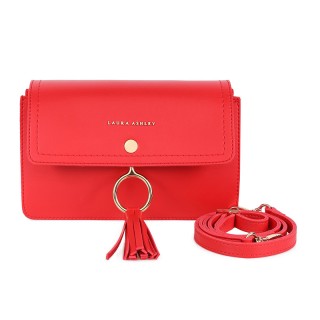 Γυναικεία Τσάντα Ώμου Χρώματος Κόκκινο Laura Ashley Monza v2 651LAS...