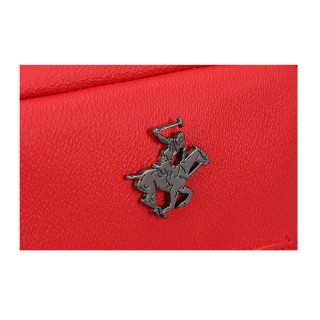 Γυναικεία Τσάντα Πλάτης Χρώματος Κόκκινο Beverly Hills Polo Club 66...