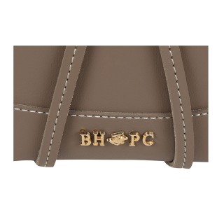 Γυναικεία Τσάντα Πλάτης Χρώματος Taupe Beverly Hills Polo Club 598 ...
