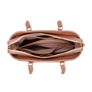 Γυναικεία Τσάντα Χειρός Χρώματος Ροζ Beverly Hills Polo Club 981 65...