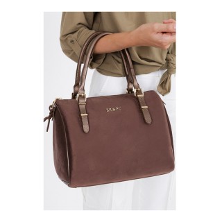 Γυναικεία Τσάντα Χειρός Χρώματος Copper Beverly Hills Polo Club 404... Γυναικεία Τσάντα Χειρός Χρώματος Copper Beverly Hills Polo Club 404...