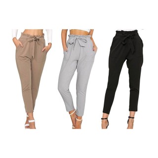 Γυναικείο Ψηλόμεσο Παντελόνι Χρώματος Γκρι Large SPM VL3183 Γυναικείο Ψηλόμεσο Παντελόνι Χρώματος Γκρι Large SPM VL3183