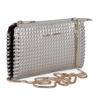 Γυναικείο Τσαντάκι Ώμου με Αλυσίδα Χρώματος Ασημί Laura Ashley 651L... Γυναικείο Τσαντάκι Ώμου με Αλυσίδα Χρώματος Ασημί Laura Ashley 651L...