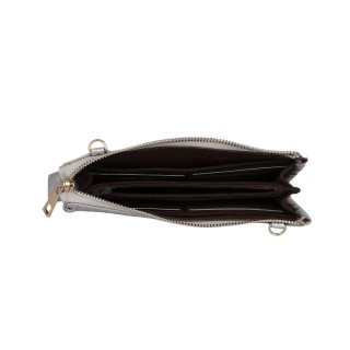 Γυναικείο Τσαντάκι Ώμου με Αλυσίδα Χρώματος Ασημί Laura Ashley 651L... Γυναικείο Τσαντάκι Ώμου με Αλυσίδα Χρώματος Ασημί Laura Ashley 651L...