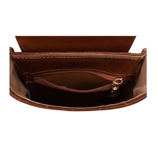 Γυναικεία Τσάντα Χιαστί Χρώματος Καφέ Juicy Couture 352 673JCT1328 Γυναικεία Τσάντα Χιαστί Χρώματος Καφέ Juicy Couture 352 673JCT1328