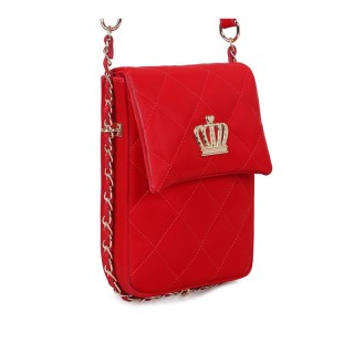 Γυναικεία Τσάντα Χιαστί Χρώματος Κόκκινο Juicy Couture 352 673JCT1334 Γυναικεία Τσάντα Χιαστί Χρώματος Κόκκινο Juicy Couture 352 673JCT1334