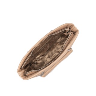 Γυναικεία Τσάντα Χειρός Χρώματος Καφέ Ανοιχτό Puccini BK1231158D-6A Γυναικεία Τσάντα Χειρός Χρώματος Καφέ Ανοιχτό Puccini BK1231158D-6A