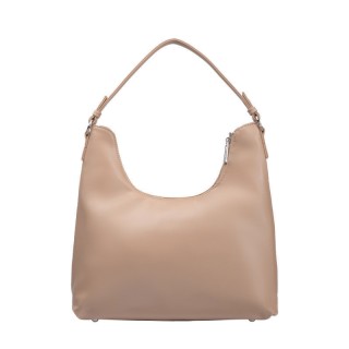 Γυναικεία Τσάντα Χειρός Χρώματος Καφέ Ανοιχτό Puccini BK1231157S-6A