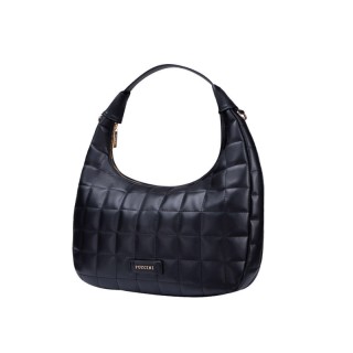 Γυναικεία Τσάντα Χειρός Χρώματος Μαύρο Puccini BK1231163M-1 Γυναικεία Τσάντα Χειρός Χρώματος Μαύρο Puccini BK1231163M-1