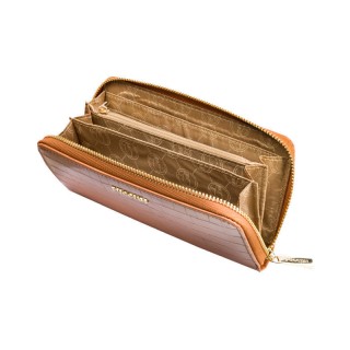 Γυναικείο Πορτοφόλι Κροκό Χρώματος Καφέ Puccini BLP830C-2 Γυναικείο Πορτοφόλι Κροκό Χρώματος Καφέ Puccini BLP830C-2