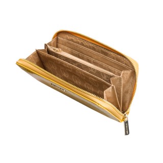 Γυναικείο Πορτοφόλι Κροκό Χρώματος Κίτρινο Puccini BLP830C-6 Γυναικείο Πορτοφόλι Κροκό Χρώματος Κίτρινο Puccini BLP830C-6