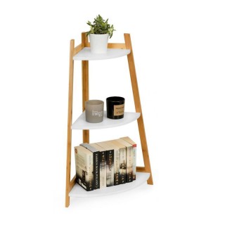 Γωνιακή Ξύλινη Ραφιέρα από Μπαμπού με 3 Ράφια 56.5 x 40 x 84.5 cm M... Γωνιακή Ξύλινη Ραφιέρα από Μπαμπού με 3 Ράφια 56.5 x 40 x 84.5 cm M...