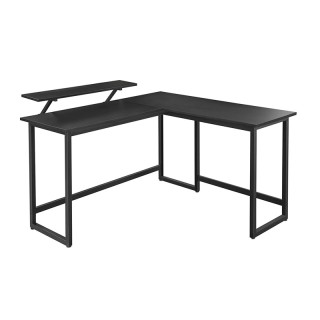 Γωνιακό Μεταλλικό Γραφείο 140 x 130 x 76 / 91.5 cm Χρώματος Μαύρο V... Γωνιακό Μεταλλικό Γραφείο 140 x 130 x 76 / 91.5 cm Χρώματος Μαύρο V...