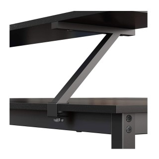 Γωνιακό Μεταλλικό Γραφείο 140 x 130 x 76 / 91.5 cm Χρώματος Μαύρο V... Γωνιακό Μεταλλικό Γραφείο 140 x 130 x 76 / 91.5 cm Χρώματος Μαύρο V...