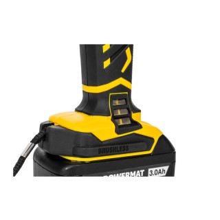 Γωνιακός Τροχός Μπαταρίας 18 V 125 mm POWERMAT PM-CAG-18V