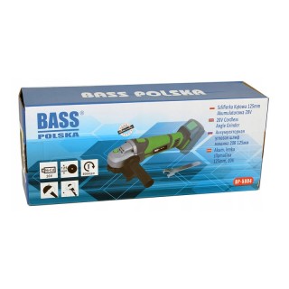 Γωνιακός Τροχός Μπαταρίας 20 V 125 mm Bass Polska BP-5804 Γωνιακός Τροχός Μπαταρίας 20 V 125 mm Bass Polska BP-5804