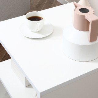 Τραπεζάκι σαλονιού HomCom Μοντέρνο Χαμηλό Σαλόνι σε Λευκό Ξύλο, 50x... Τραπεζάκι σαλονιού HomCom Μοντέρνο Χαμηλό Σαλόνι σε Λευκό Ξύλο, 50x...