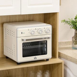 HOMCOM High Pantry Unit σε μοριοσανίδα με 4 πόρτες με ντουλάπια και...