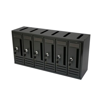 Γραμματοκιβώτιο Πολυκατοικίας 6 Θέσεων 62 x 18 x 30 cm MWS16179