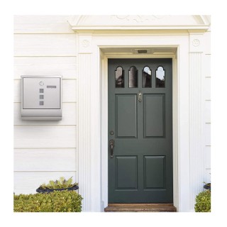 Γραμματοκιβώτιο από Ανοξείδωτο Ατσάλι 30.5 x 9.5 x 33.3 cm Songmics... Γραμματοκιβώτιο από Ανοξείδωτο Ατσάλι 30.5 x 9.5 x 33.3 cm Songmics...