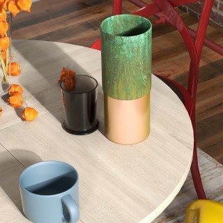 Τραπεζαρία HOMCOM για 4-6 άτομα με 2 ενσωματωμένα ράφια, σε ατσάλι ... Τραπεζαρία HOMCOM για 4-6 άτομα με 2 ενσωματωμένα ράφια, σε ατσάλι ...