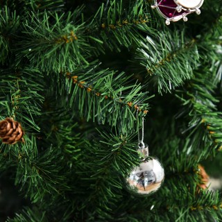 Τεχνητό Χριστουγεννιάτικο Δέντρο 1,8m με 624 κλαδιά PVC HOMCOM 02-0355 Τεχνητό Χριστουγεννιάτικο Δέντρο 1,8m με 624 κλαδιά PVC HOMCOM 02-0355