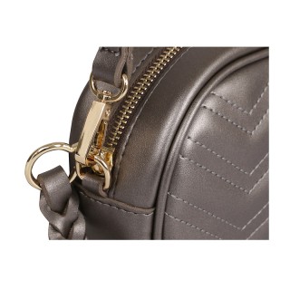 Γυναικεία Τσάντα Μέσης Χρώματος Ασημί Beverly Hills Polo Club 610 6...