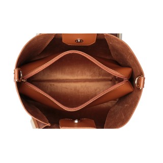 Γυναικεία Τσάντα Χειρός Χρώματος Καφέ Beverly Hills Polo Club 701 6...