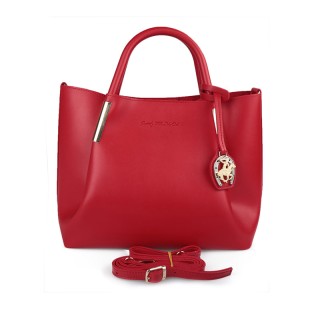 Γυναικεία Τσάντα Χειρός Χρώματος Κόκκινο Beverly Hills Polo Club 70...