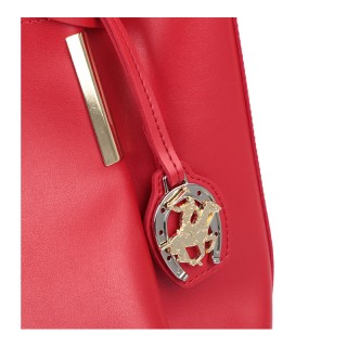 Γυναικεία Τσάντα Χειρός Χρώματος Κόκκινο Beverly Hills Polo Club 70... Γυναικεία Τσάντα Χειρός Χρώματος Κόκκινο Beverly Hills Polo Club 70...