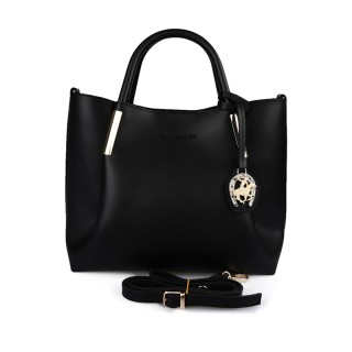 Γυναικεία Τσάντα Χειρός Χρώματος Μαύρο Beverly Hills Polo Club 701 ...