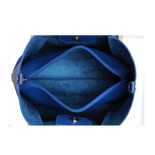 Γυναικεία Τσάντα Χειρός Χρώματος Μπλε Beverly Hills Polo Club 701 6...