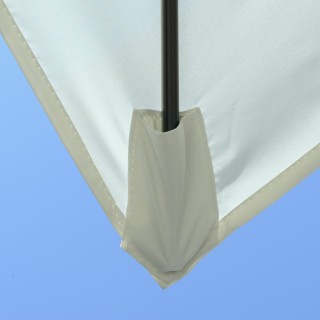 Ομπρέλα Κήπου Outsunny Ορθογώνια 200x300cm Ανοιγόμενη μανιβέλα και ...