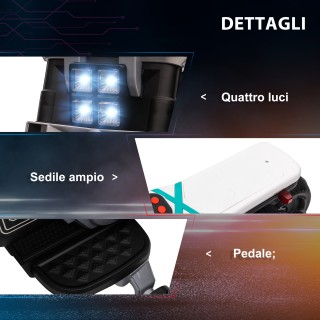 HOMCOM Ηλεκτρική μοτοσυκλέτα για παιδιά 3-5 ετών σε PP και μέταλλο ...