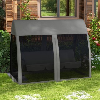 Outsunny Garden Swing 2 σε 1 Μετατρέψιμο σε κρεβάτι με μαξιλάρια κα... Outsunny Garden Swing 2 σε 1 Μετατρέψιμο σε κρεβάτι με μαξιλάρια κα...