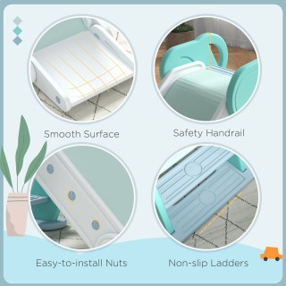 AIYAPLAY Πτυσσόμενη πλαστική τσουλήθρα για παιδιά ηλικίας 18 μηνών-... AIYAPLAY Πτυσσόμενη πλαστική τσουλήθρα για παιδιά ηλικίας 18 μηνών-...