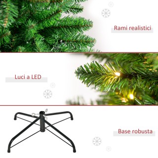 Φωτεινό τεχνητό χριστουγεννιάτικο δέντρο HOMCM με 450 λευκά φωτάκια... Φωτεινό τεχνητό χριστουγεννιάτικο δέντρο HOMCM με 450 λευκά φωτάκια...