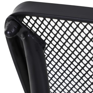 Τραπέζι σαλονιού Outsunny Square Steel Garden με διάτρητη κορυφή, 4... Τραπέζι σαλονιού Outsunny Square Steel Garden με διάτρητη κορυφή, 4...