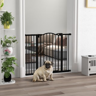 PawHut Extendable Dog Gate Χωρίς βίδες Ρυθμιζόμενη από 74-100 cm Ύψ...