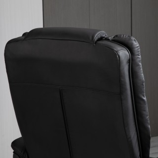 Σετ πολυθρόνα και υποπόδιο HOMCOM Relax, περιστρεφόμενο και ανάκλιν...