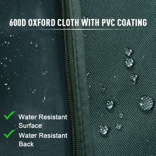 Κάλυμμα Outsunny Swing από αδιάβροχο ύφασμα Oxford 205x124x164 cm 8... Κάλυμμα Outsunny Swing από αδιάβροχο ύφασμα Oxford 205x124x164 cm 8...