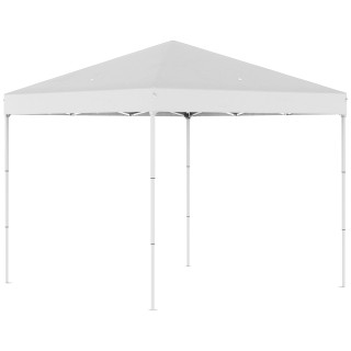 Outsunny Folding Garden Gazebo 2,45 x 2,45 m σε Steel and White Oxf... Outsunny Folding Garden Gazebo 2,45 x 2,45 m σε Steel and White Oxf...