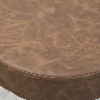 HOMCOM Σετ 2 περιστρεφόμενα σκαμπό μπαρ με στήριγμα ποδιών και ρυθμ...