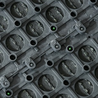 Outsunny Πλακάκια Κήπου με Τεχνητό Χόρτο 30x30cm 10 Τεμάχια, Ρεαλισ...