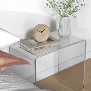 HOMCOM Ακρυλικό Τραπεζάκι Σαλονιού σε σχήμα U με λείες άκρες και στ... HOMCOM Ακρυλικό Τραπεζάκι Σαλονιού σε σχήμα U με λείες άκρες και στ...