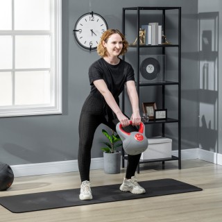 SPORTNOW Kettlebell 14kg σε PU και Sand με επίπεδη βάση και λαβή γι... SPORTNOW Kettlebell 14kg σε PU και Sand με επίπεδη βάση και λαβή γι...