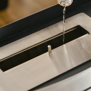 Τζάκι HOMCOM βιοαιθανόλης από ανοξείδωτο χάλυβα, 3 ώρες καύσης με δ... Τζάκι HOMCOM βιοαιθανόλης από ανοξείδωτο χάλυβα, 3 ώρες καύσης με δ...