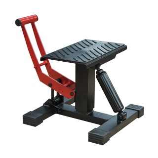 HOMCOM ρυθμιζόμενο ύψος βάσης μοτοσυκλέτας με μανιβέλα, από ατσάλι ...